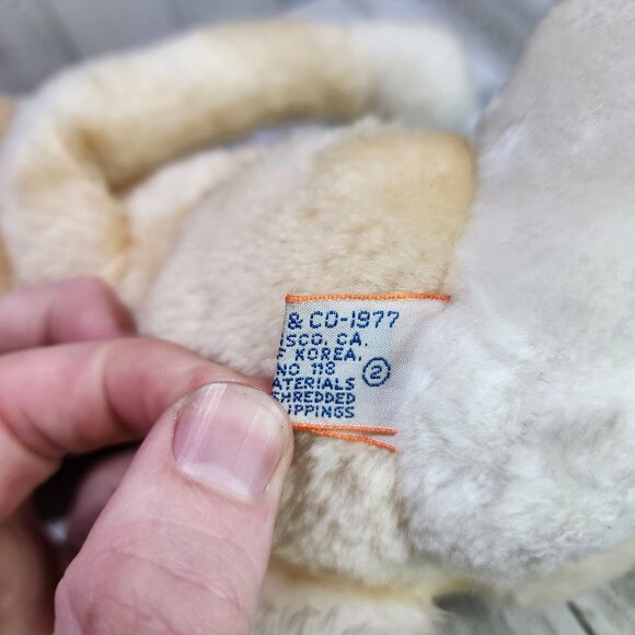 Vintage Dakin Bunny Rabbit Easter Plush Stuffed Animal 9'' Soft Toy - Picture 8 of 11